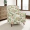 Blush - Green,Pink Floral,Leaves,Tropical & Botanical Upholstery Fabric 54 Inches"